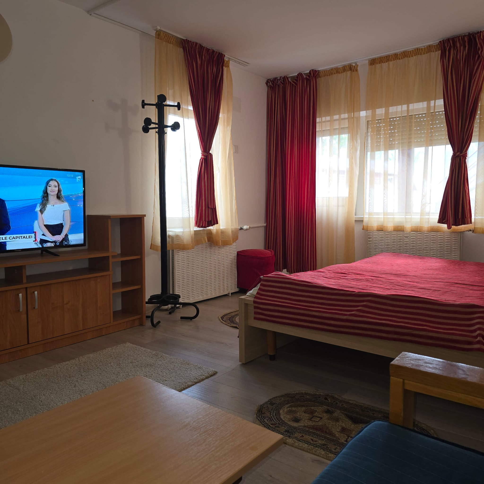 Apartament cu un dormitor pentru 2–4 persoane, cu chicinetă și balcon